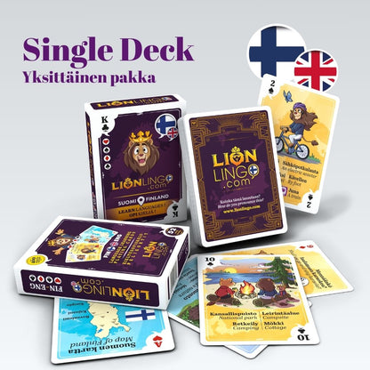 FINLANDIA en inglés Single deck