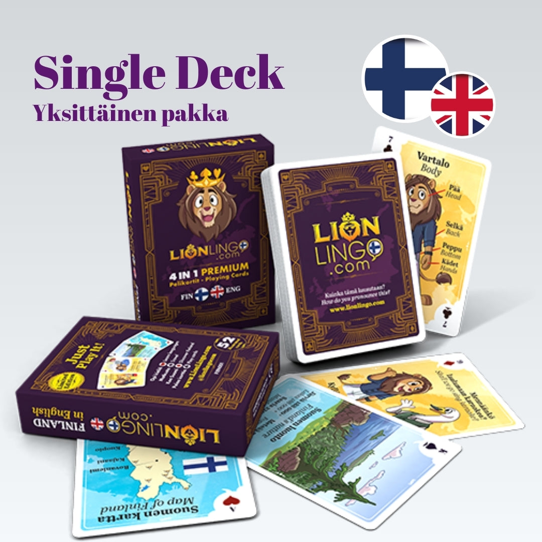 FINLAND in English Single deck